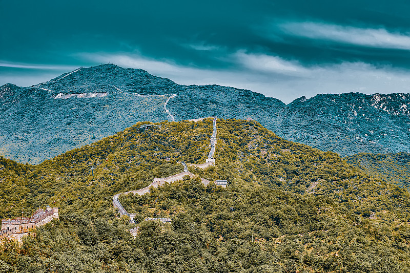 中国长城，“米里峪”段。