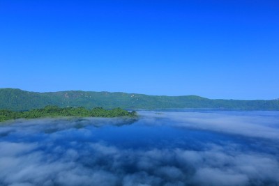 和田湖的云海