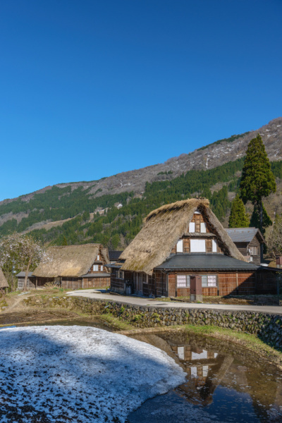 世界文化遗产Ainokura山村