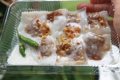 泰国小吃，薄面团