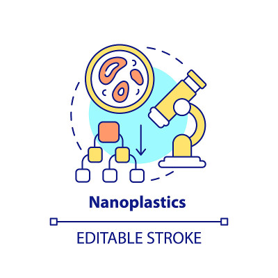 Nanoplastics概念图标