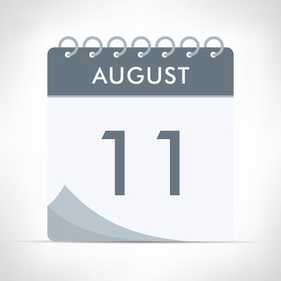 8月11日-日历图标