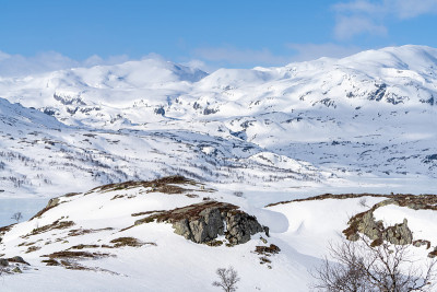 Haukelifjell，位于挪威南部Vinje和Røldal之间的Hardangervidda国家