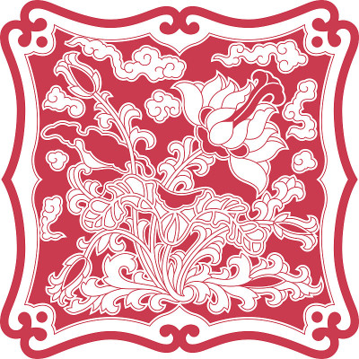 中国传统花卉图案