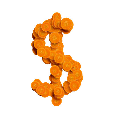 3 d胡萝卜字体