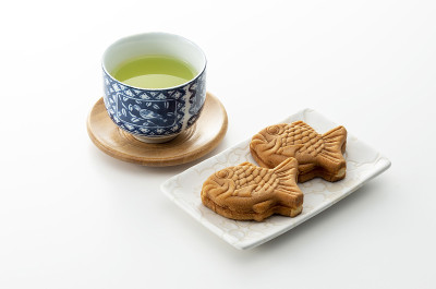 日本茶和日本糖果