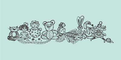 children's toys.