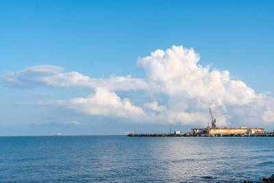 位于黑海沿岸波蒂市