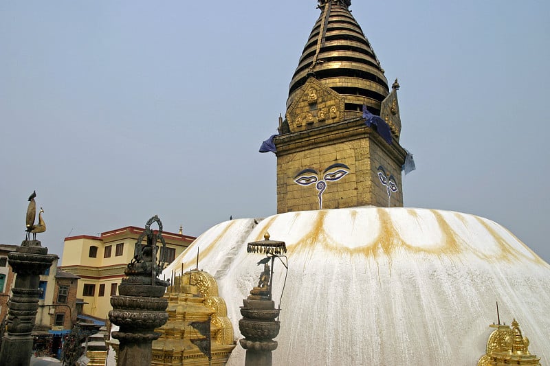 尼泊尔加德满都的Swayambhunath