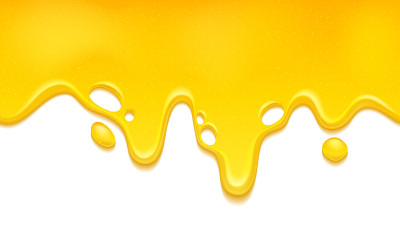 Honey or lemon jelly drops. Honey drips.