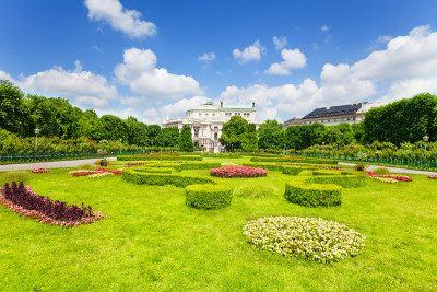 维也纳的大众花园公园