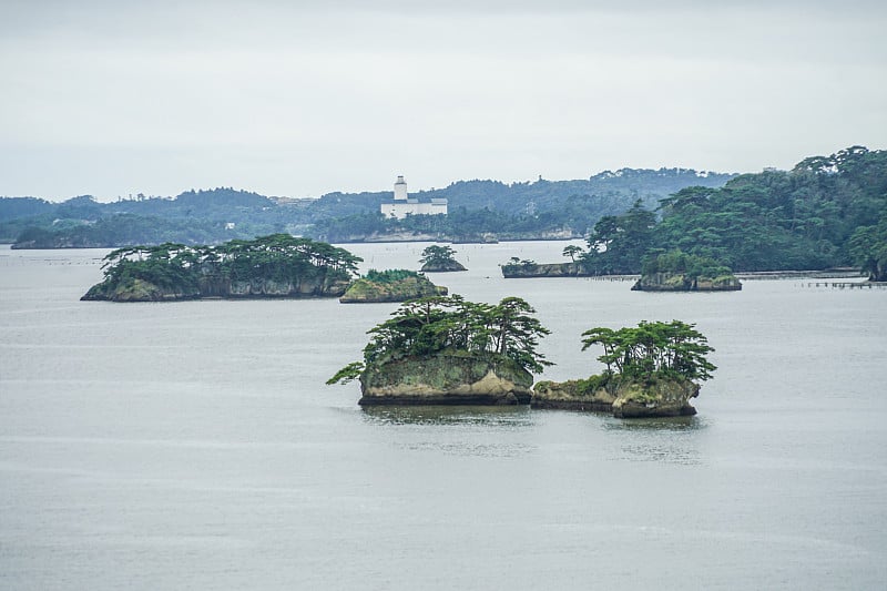 松岛景观(日本宫城县三大风景名胜区)