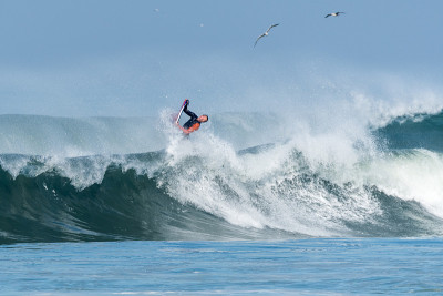 Bodyboarder在行动