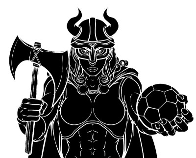 维京女角斗士足球女战士