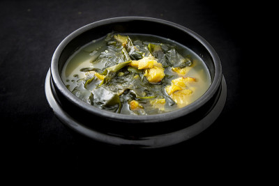 鲜紫菜汤，美煮国