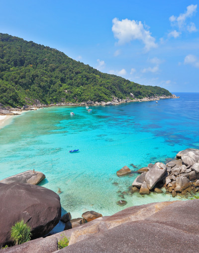 在Similan群岛休息