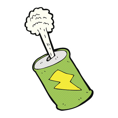 卡通汽水罐