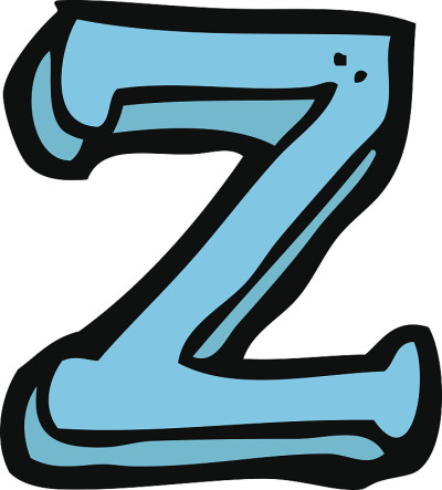 卡通字母Z