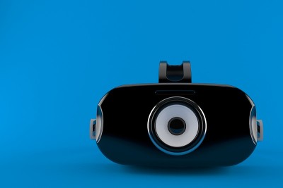 带扬声器的VR耳机