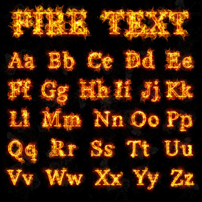 火字体集合