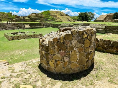 蒙特Albán，古城