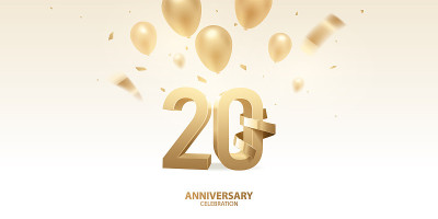 20周年庆典背景