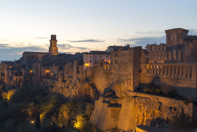 Pitigliano,托斯卡纳,意大利
