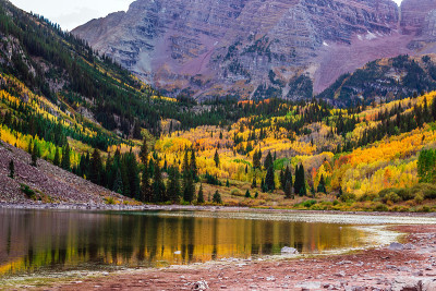 Maroon Bells Snowmass Wilderness USA