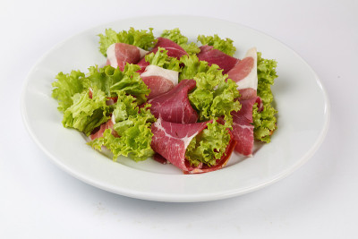 沙拉和肉