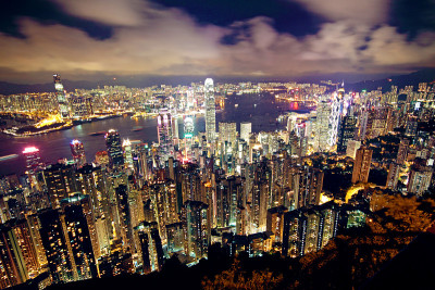 香港的夜晚