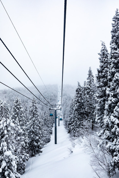 滑雪胜地
