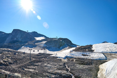 奥地利“Hintertux”滑雪场，海拔3250米