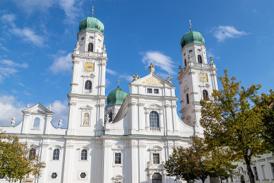 德国巴伐利亚州帕绍的圣斯蒂芬大教堂(Dom St. Stephan)