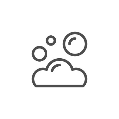 泡沫线图标