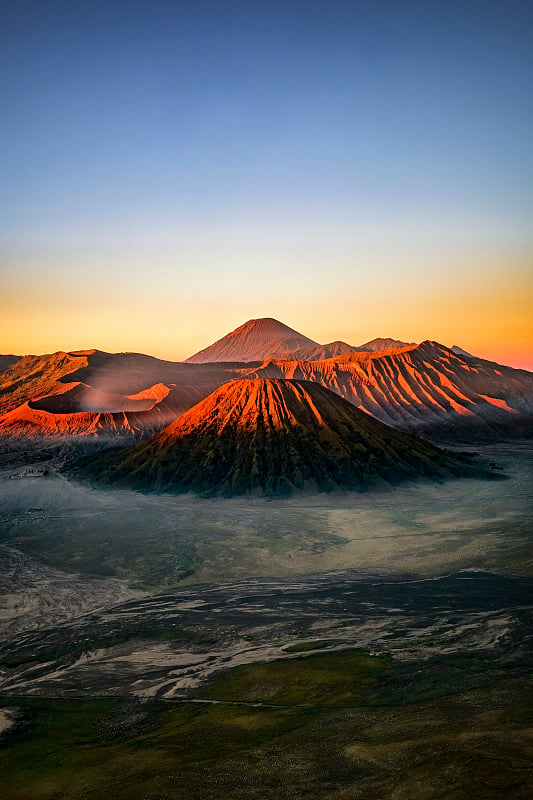 东爪哇的布罗莫山