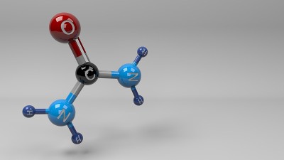 尿素分子。