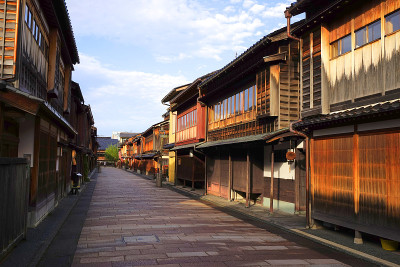 日本石川县金泽市东茶屋区