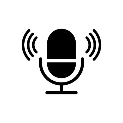 声音图标平面矢量模板设计流行
