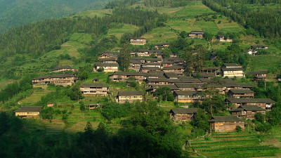 的山村