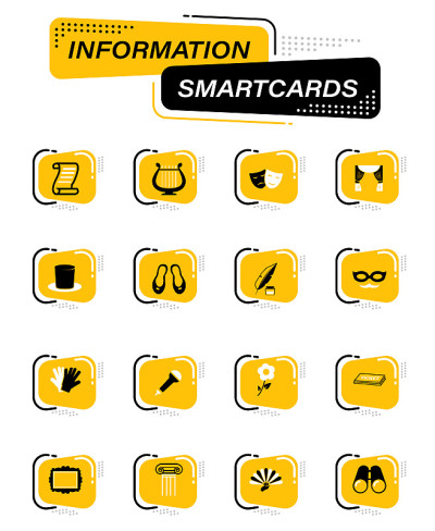 Theater icons set
