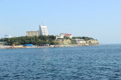 黑海海岸。秃山。