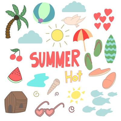 Hello Summer系列涂鸦
