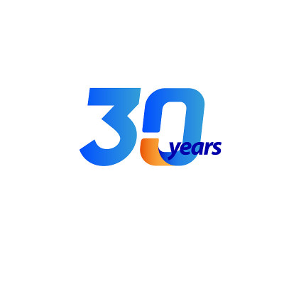30 Years Anniversary Celebration Vector Template D
