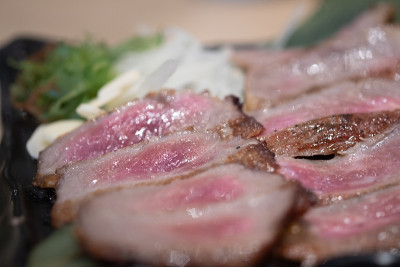 日本烤牛排。有选择性的重点
