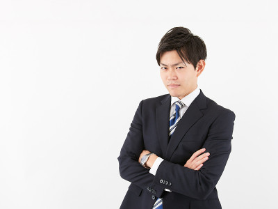 炫目的日本男商人