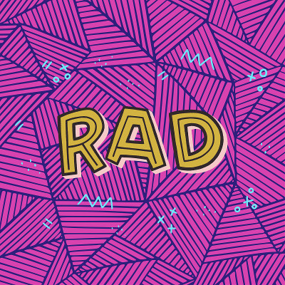 手写俚语Rad