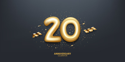 20周年纪念背景