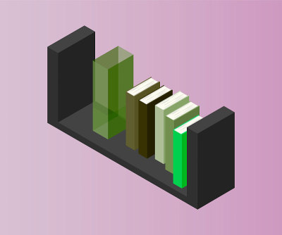 书柜矢量等距概念矢量插图vektorgrafik。办公室的橱柜家具。