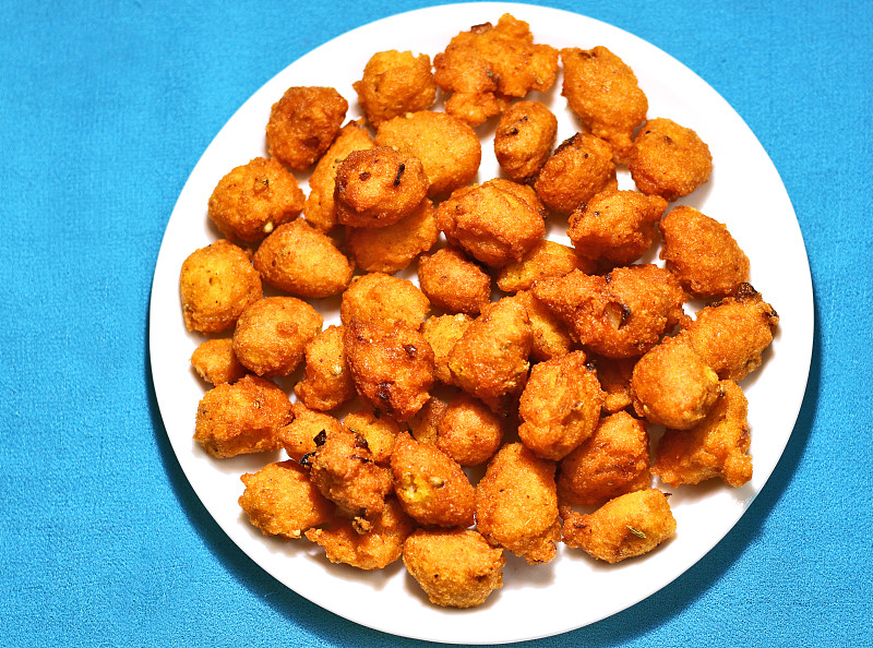 Moong da香料Pakora (Fritter)