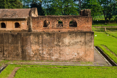 Talatal Ghar位于阿萨姆邦Sivasagar的Rangpur。大阿康最宏伟的建筑
